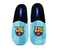 Chaussons officiels du FC Barcelone Marpen Slippers en velours bleu ciel - CFA42 pour homme
