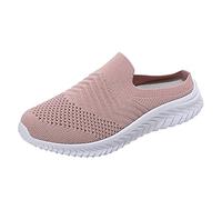 Chaussons orthopédiques pour femme, chaussures de marche, bout fermé, avec support pour arc, chaussons en maille anatomiques, antidérapants, confortables, respirants, d'été, décontractés, à la mode