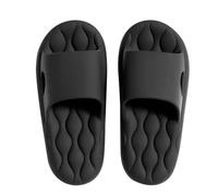 Chaussons Pantoufles De Fasciite Plantaire Pour Femmes, Pantoufles De Massage Réflexologie Plantaire Sandales D'acupression Pantoufles De Douche Pour Hommes Dames (Color : Nero, Size : EUR 40-41)
