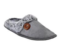 Chaussons Pantoufles Homme OZABI - MBS01570 Gris - Confortable et Antidérapant 41