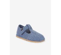 Chaussons pieds nus enfants FLEXY WOOLY BAREFOOT Froddo bleu jean 25