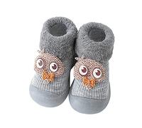 Chaussons pieds nus pour bébé - Douces - Chaussons pour bébé de 12 à 18 mois - Chaussons de gymnastique - Chaussons d'éveil - Chaussons pour nouveau-né - Chaussures d'apprentissage - Chaussons