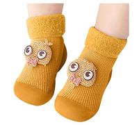 Chaussons pieds nus pour bébé - Douces - Chaussons pour bébé de 12 à 18 mois - Chaussons de gymnastique - Chaussons d'éveil - Chaussons pour nouveau-né - Chaussures d'apprentissage - Chaussons
