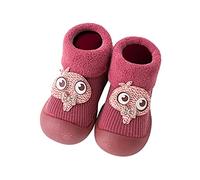 Chaussons pieds nus pour bébé - Douces - Chaussons pour bébé de 12 à 18 mois - Chaussons de gymnastique - Chaussons d'éveil - Chaussons pour nouveau-né - Chaussures d'apprentissage - Chaussons