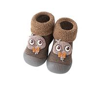 Chaussons pieds nus pour bébé - Douces - Chaussons pour bébé de 12 à 18 mois - Chaussons de gymnastique - Chaussons d'éveil - Chaussons pour nouveau-né - Chaussures d'apprentissage - Chaussons
