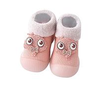 Chaussons pieds nus pour bébé - Douces - Chaussons pour bébé de 12 à 18 mois - Chaussons de gymnastique - Chaussons d'éveil - Chaussons pour nouveau-né - Chaussures d'apprentissage - Chaussons