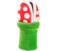 Chaussons Piranha Plantes Drôles Dessin Animé Mignon Mocassin avec Pot Pot Holder Cadeau de Saint-Valentin, rouge/vert, 0 Wide Women/0 Wide Men