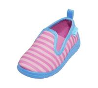 Chaussons - PLAYSHOES - Stripes - Semelle souple - Antidérapante - Enfilage facile 28/29
