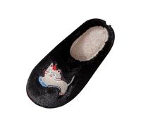 Chaussons Poilu Femme Léger Antidérapant Fermé Devant Chaussons De Chambre Poilu Hiver Chaud Pantoufles De Maison Fluffy Intérieur Extérieur Élégant Sliders Mémoire Mousse Invités Semi-fermées