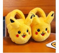 Chaussons Pokemon, Pantoufles Mignon, Chaussons Intérieur Confort, Peluche, Pantoufle En Velours Pour Hiver, Garde-Chaud T24