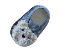 Chaussons pour enfant fille - Nouveau-né - Chaussures pieds nus pour bébé - Respirantes - Chaussettes de chapeau, chaussures d'éveil - Chaussons pour enfants et jeunes football - Chaussettes épaisses