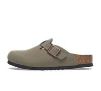 Sabots enfant Birkenstock Boston BS Birko-Flor Birkibuc Gris 30 Ãtroit