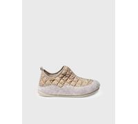 Chaussons pour femme et feutre et tissu matelassé | MARE-UM 35