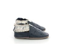 Chaussons - ROBEEZ - Appaloosa Style - Cuir - Marine - Confort optimal pour enfants 17/18