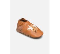 Chaussons Robeez FUNNY COW pour Enfant 17 - 18 Marron