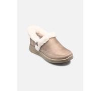 Skechers Chaussons Cozy Escape Slip-ins mains libres, Taupe Performtex Fausse fourrure, 41 EU