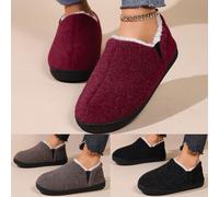 Chaussons Slippers Femme Mocassins Charentaises Hiver Rigolo Chausson Invité Chaussettes Pantoufles 38 Pantoufle Chaude Chauds Confortable Mouton Chauffants Chaussures Fluffy Confort Fourré~