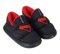 Chaussons Superman sous licence officielle | Pantoufles Superman confortables, douces et antidérapantes