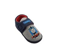 Chaussons Thomas The Tank Engine pour garçons, bleu/gris, sangle Velcro, 4 UK 21 EU
