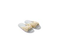 Chaussons tongs en coton - Bianca - 38/39 - Bleu - Femme - Etam