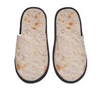 Chaussons Tortilla Doux Slippers Anti Odeur Chaussons Maison Pour D'Intérieur Voyage La Maison L
