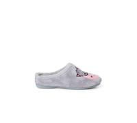 Chaussons Type Sabot Chat Et Lune Gris 37