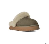 Chaussons UGG Disquette en daim et peau de mouton marinara 37