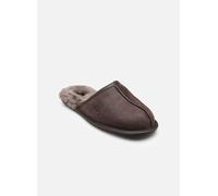 Chaussons UGG M Scuff Leather Distressed pour Homme 40 Marron