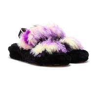 Chaussons - UGG - Oh Yeah Tie Dye - Noir / Violet - Confort moelleux - Sangle élastique au talon 36