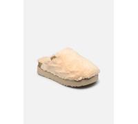 Chaussons UGG W FUZZ SUGAR SLIDE pour Femme 36 Blanc