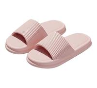 Chaussons unisex oreiller, pantoufles douche, slides intérieur, sandales salle de bain, confort ultime, semelle épaisse légère
