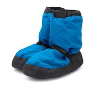 Chaussons unisexes Bloch pour adultes - Noir - Bleu - Blue Fluro, L