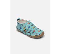Chaussons Vertbaudet BG - Chausson VB toile imprimé pour Enfant 18 Bleu