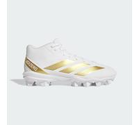 Chaussure à crampons Adizero Impact.2 Moulded Rubber Football Cloud White / Gold Metallic / Cloud White 46 2/3