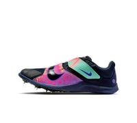Chaussure à pointes de saut Nike Zoom Rival Jump Glam Dark Obsidian/Emerald Rise/Flash Crimson/Noir 36.5