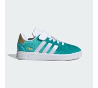 ADIDAS SPORTSWEAR Baskets 'Adidas Disney Jasmine Grand Court 2.0' pétrole / blanc, Taille 35
