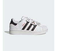 CHAUSSURE ADIDAS DISNEY SUPERSTARII À FERMETURE CONFORTABLE Cloud White / Core Black / Red 33 1/2
