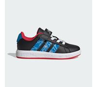 Chaussure adidas Marvel Spider-Man Grand Court Core Black / Bright Blue / Pure Ruby 36 2/3