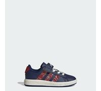 Baskets basses enfant garcons adidas GRAND COURT SPIDER-MAN EL K Bleu 30 1/2