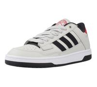 Adidas Rapid Court Low Junior Trainers Gris EU 38 2/3 Enfants