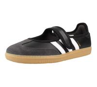 ADIDAS ORIGINALS Ballerines à lanières 'Samba' noir / blanc, Taille 40