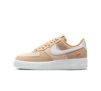 Chaussure Air Force 1 '07 Low SE pour femme Linen/Sanddrift/Metallic Gold/Blanc 39