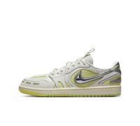 Chaussure Air Jordan 1 Low Method of Make pour femme Sail/Metallic Silver/Luminous Green 41