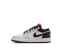 Jordan AJ1 Low - Sneakers Enfant - Noir - Pointure 38.5 - Cuir Black 38.5