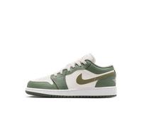 Chaussure Air Jordan 1 Low pour ado Vintage Lichen/Vintage Lichen/Summit White/Medium Olive 37.5
