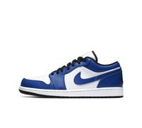Chaussure Air Jordan 1 Low pour Homme Blanc/Noir/Hyper Royal 44