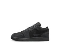Chaussure Air Jordan 1 Low SE Craft pour ado Dark Smoke Grey/Varsity Red/Noir 40