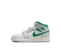 Jordan Aj1 Mid - Sneakers Enfant - Blanc - Pointure 39 - Cuir White 39