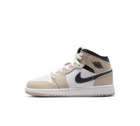 Jordan Aj1 Mid Unisex Chaussures - Blanc - Taille: 37.5 - Cuir - Foot Locker White 37.5