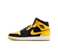 Jordan Aj1 Mid Homme Chaussures - Noir - Taille: 46 - Cuir, Synthétique - Foot Locker Black 46